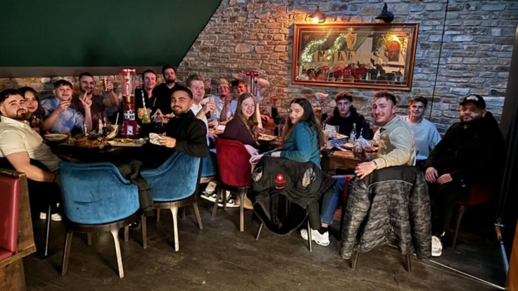 Weihnachtsfeier Auszubildende Smurfit Westrock Herzberg Solid Board